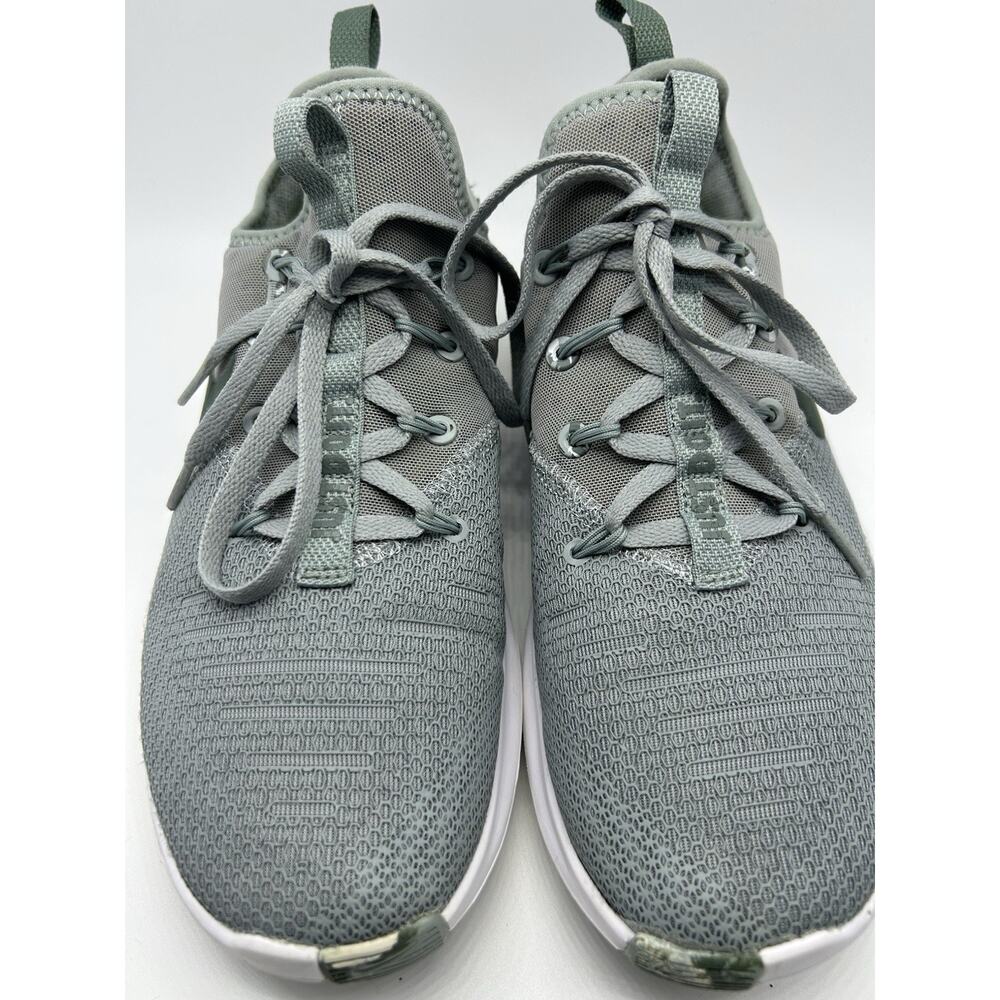 Nike Free RN 2017 Running Shoes Gray Green Mesh Sneakers Womens 8